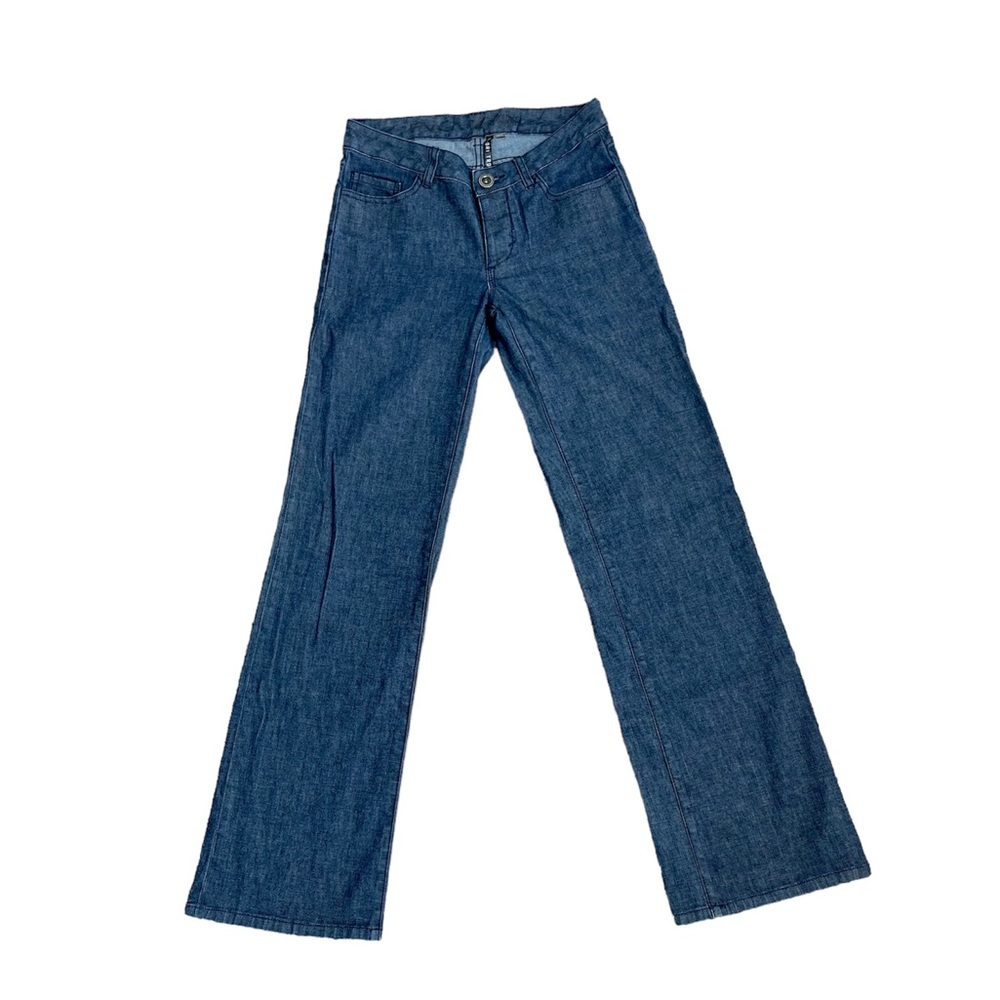 RVCA Denim Jean Trouser Slight flare Dark wash Some stretch in material Size 26